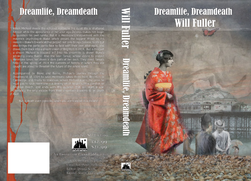 Cover for 'Dreamlife, Dreamdeath' by Will Fuller, Immanion Press